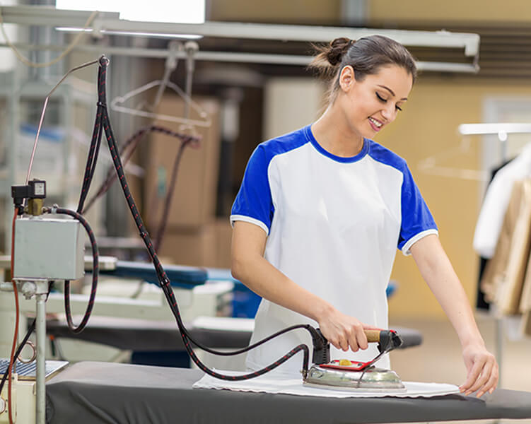Dry Cleaning Services - Ironing Shirt
